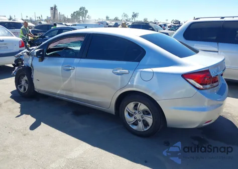 2014 Honda Civic Lx z USA, uszkodzony, nr VIN 19XFB2F51EEZ10138